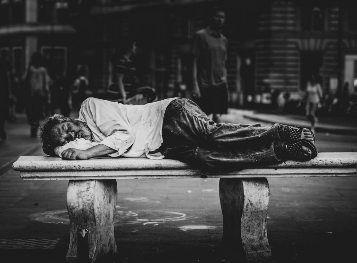 Obdachlose: "Kein schönes Bild in der Öffentlichkeit?"